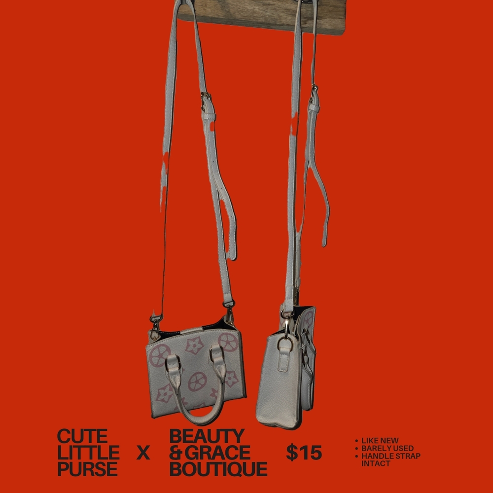 Gray Handbag